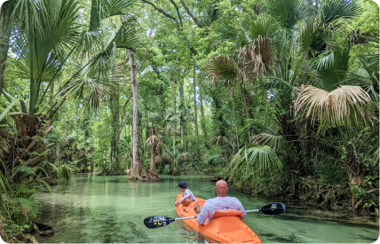 kayak tour